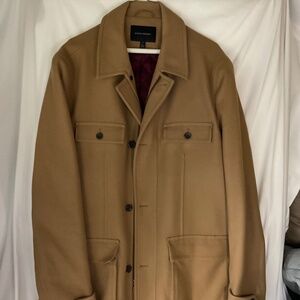 Banana Republic Wool Coat Size XL, Camel Color